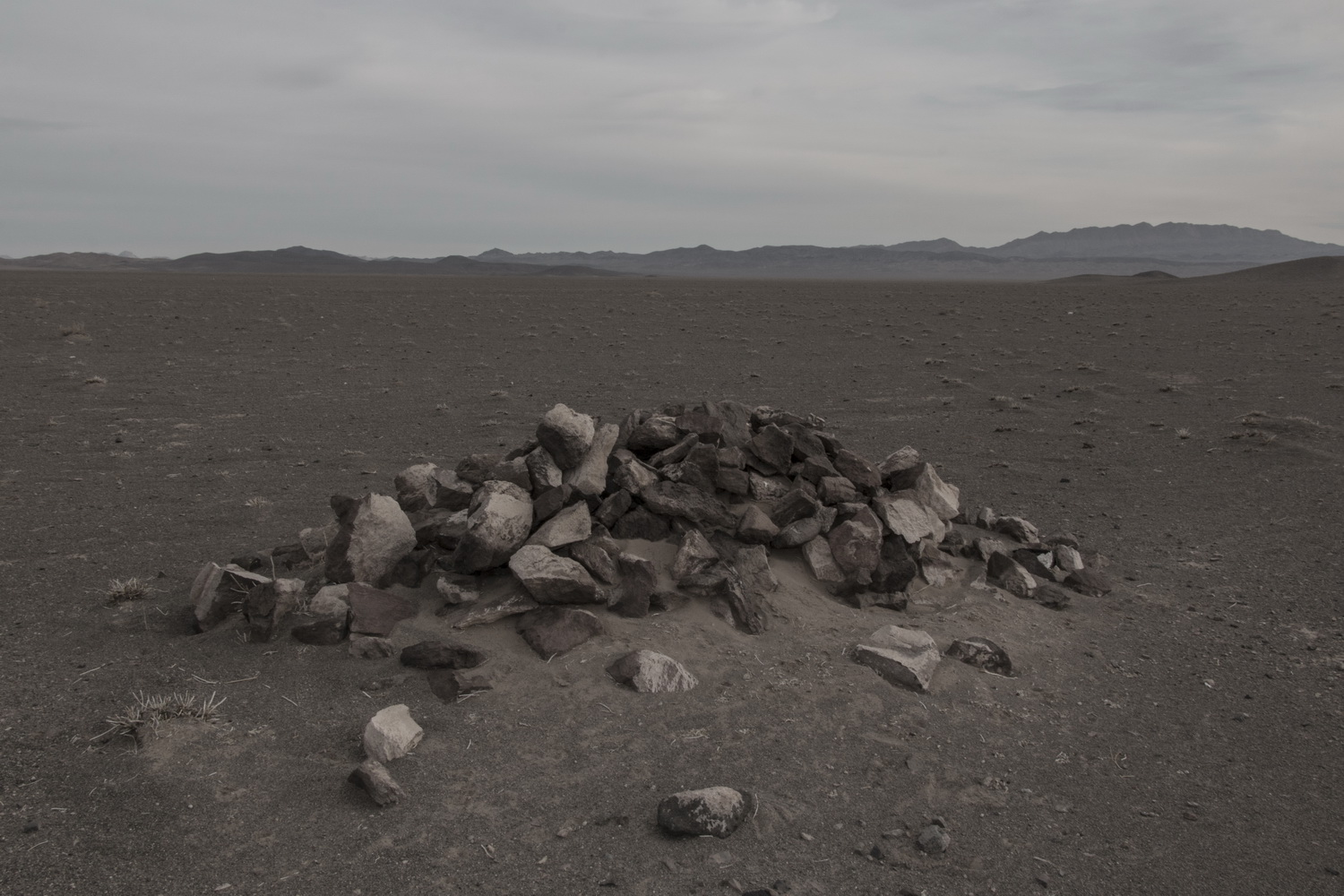 stones at desert